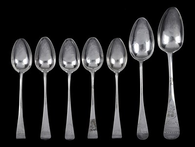 Lot 187 - A COLLECTION OF JERSEY SILVER SPOONS