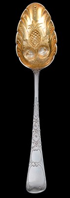 Lot 194 - SIX BERRY SPOONS