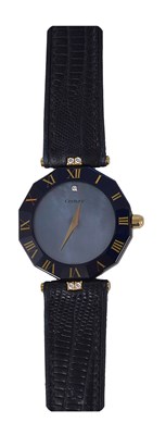 Lot 291 - CENTURY TIME GEMS LTD, A 'SAPPHIRE' CASE WRISTWATCH