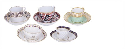 Lot 16 - A FLIGHT & BARR TEACUP AND SAUCER