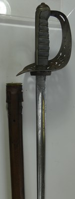 Lot 271 - A VICTORIAN 1895 PATTERN INFANTRY OFFICER'S SWORD RETAILED BY MANTON & CO. CALCUTTA