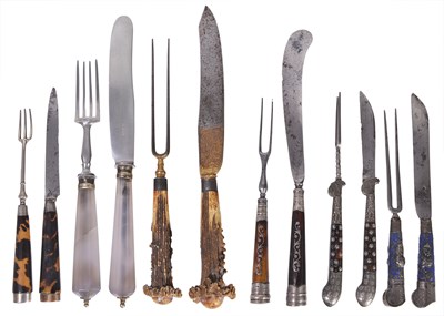 Lot 134 - MISCELLANEOUS CUTLERY