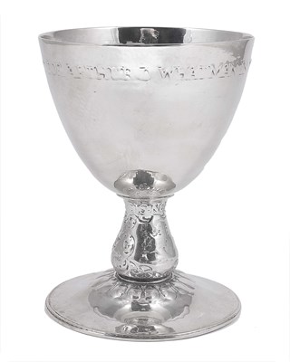 Lot 181 - A GEORGE V SILVER GOBLET