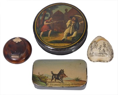 Lot 290 - FOUR MISCELLANEOUS BOXES