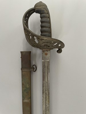 Lot 269 - A VICTORIAN 1857 PATTERN ROYAL ENGINEERS OFFICER’S SWORD RETAILED BY C. WEBB, 23 OLD BOND STREET, LONDON