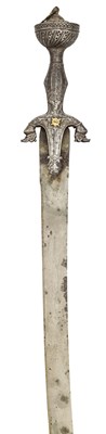 Lot 154 - AN INDIAN SWORD (PULOUAR), 18TH/EARLY 19TH CENTURY