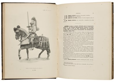 Lot 350 - CATALOGO HISTORICO-DESCRIPTIVO DE LA REAL ARMERIA DE MADRID