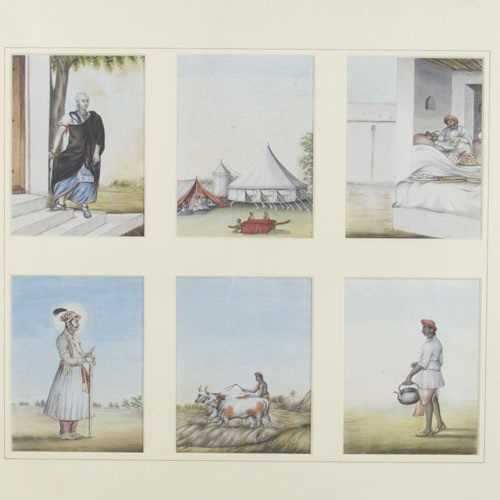Lot 153 - SIX INDIAN SCENES