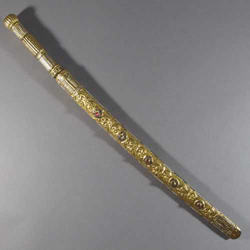 Lot 355 - A CEREMONIAL SWORD (dha)