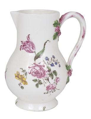 Lot 15 - A MENNECY MILK JUG