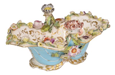 Lot 53 - A COALPORT BASKET