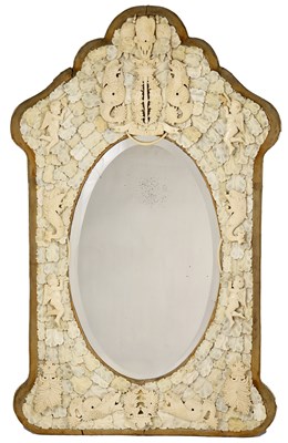 Lot 86 - A CONTINENTAL IVORY MIRROR