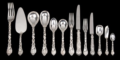 Lot 115 - A SET OF TABLE SILVER