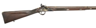 Lot 407 - A FINE 18 BORE FLINTLOCK SPORTING GUN BY JOHN CALVERT, LEEDS, CIRCA 1797-1805