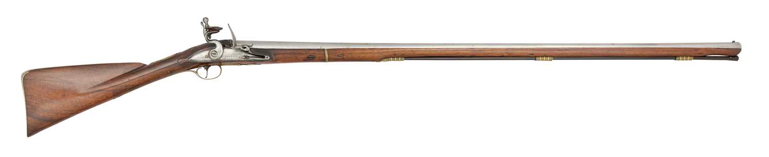 Lot 397 - A 10 BORE FLINTLOCK SPORTING GUN BY JONATHAN STANTON, LONDON, CIRCA 1750-60