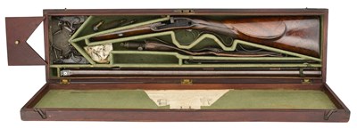 Lot 413 - A 24 BORE D.B. FLINTLOCK SPORTING GUN BY SAMUEL NOCK, GUNMAKER TO HIS MAJESTY, NO. 137, CIRCA 1806-10