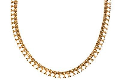 Lot 342 - GOLD NECKLACE