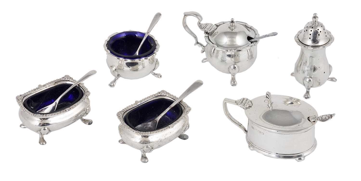 Copper Condiment Set