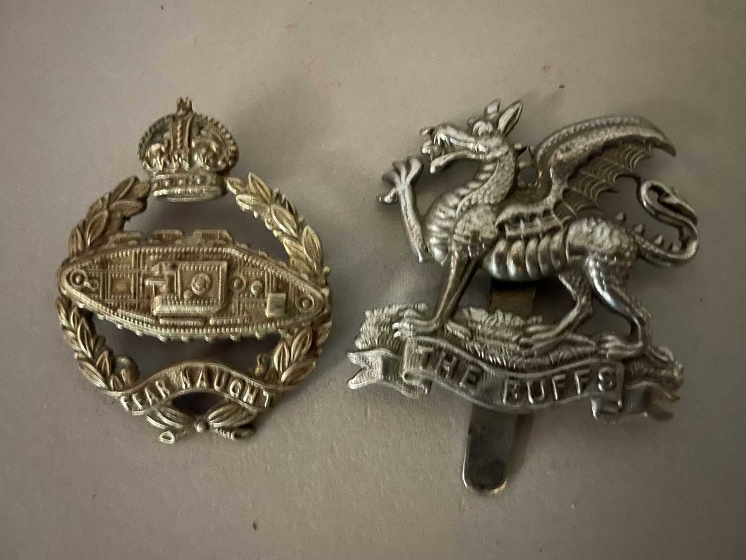 Lot 306 - TWO BRITISH CAP BADGES