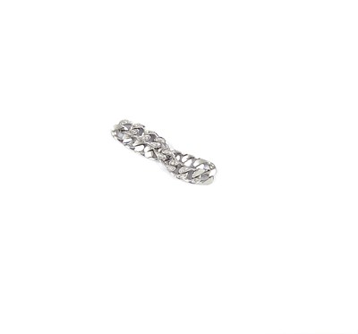 Lot 368 - GENTLEMAN'S CHAIN DIAMOND RING