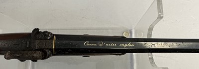 Lot 271 - A CASED PAIR OF GERMAN (SAXON) 54 BORE PERCUSSION RIFLED TARGET PISTOLS BY ULBRICH, DRESDEN, CIRCA 1840