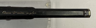 Lot 271 - A CASED PAIR OF GERMAN (SAXON) 54 BORE PERCUSSION RIFLED TARGET PISTOLS BY ULBRICH, DRESDEN, CIRCA 1840