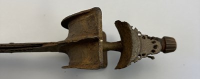 Lot 525 - A SOUTH INDIAN SWORD, LATE 15TH/16TH CENTURY, TAMIL NADU OR TRAVANCORE
