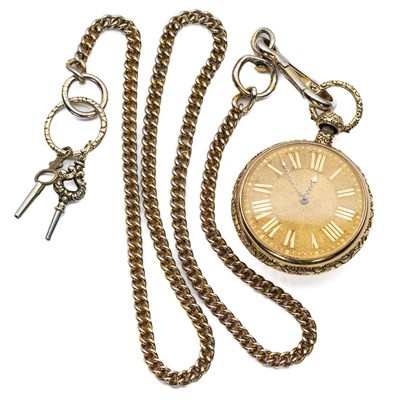 Lot 262 - A GEORGE III GOLD QUARTER REPEATING POCKET WATCH, JOHN HOLMES, LONDON, CIRCA 1818