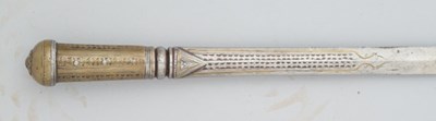 Lot 12 - A FINE SOUTH INDIAN RAPIER, 16TH/17TH CENTURY, PROBABLY HYDERABAD, ANDHRA PRADESH