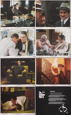Lot 6 - THE GODFATHER POSTER AND A SET OF FRONT OF HOUSE STILLS