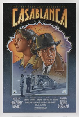 Lot 126 - TWO CASABLANCA POSTERS