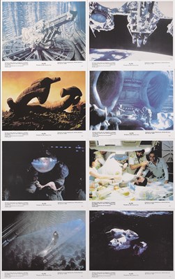 Lot 241 - TWO SETS OF ALIEN FRONT OF HOUSE STILLS