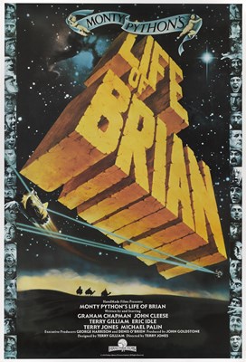 Lot 242 - TWO MONTY PYTHON FILM POSTERS