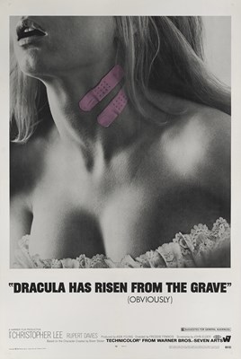 Lot 306 - DRACULA HAS RISEN FROM THE GRAVE