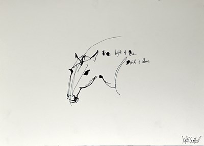 Lot 19 - THE LIGHT OF THE MIND IS BLUE