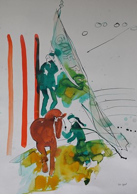 Lot 46 - TONY WITH FLAG