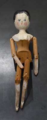 Lot 76 - WOODEN DOLL