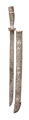 Lot 15 - A JAVANESE SHORTSWORD (PEDANG)