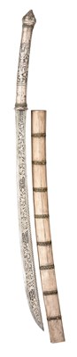 Lot 27 - TWO BURMESE SWORDS (DHA)