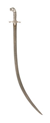 Lot 31 - A FINE INDIAN SWORD (SHAMSHIR)