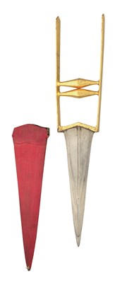Lot 45 - AN INDIAN DAGGER (KATAR)