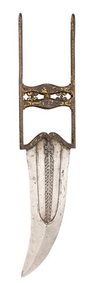 Lot 46 - AN INDIAN DAGGER (KATAR)