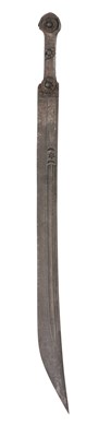 Lot 63 - â€¡A LARGE PERSIAN SHORTSWORD (QADDARE)