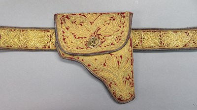 Lot 86 - AN OTTOMAN DECORATED HOLSTER