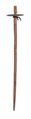 Lot 87 - A RARE BRITISH NEW GUINEA STONE CLUB