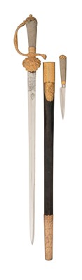 Lot 118 - A GERMAN HUNTING SWORD, SECOND QUARTER OF THE 18TH CENTURY