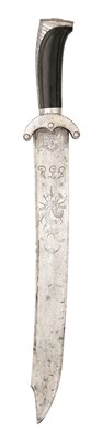 Lot 122 - A FRENCH HUNTING SWORD