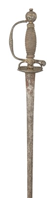 Lot 127 - A FRENCH SILVER-HILTED SMALL-SWORD, PARIS 1753/4