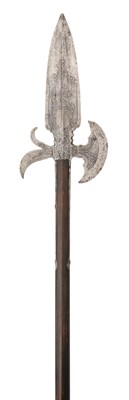 Lot 134 - Property from a Central European Collection A RARE ETCHED HALBERD