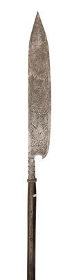 Lot 140 - Property from a Central European Collection A RARE GERMAN (BAVARIAN) STATE GLAIVE (KUSE)